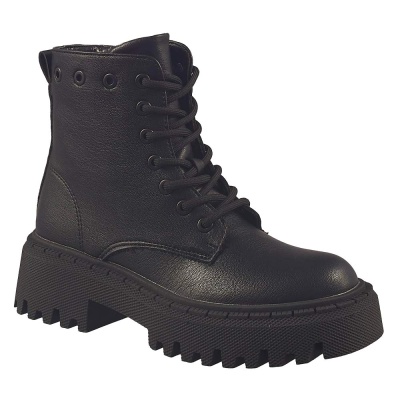 Ботинки для девочки Keddo 956346/46-01 черные 1